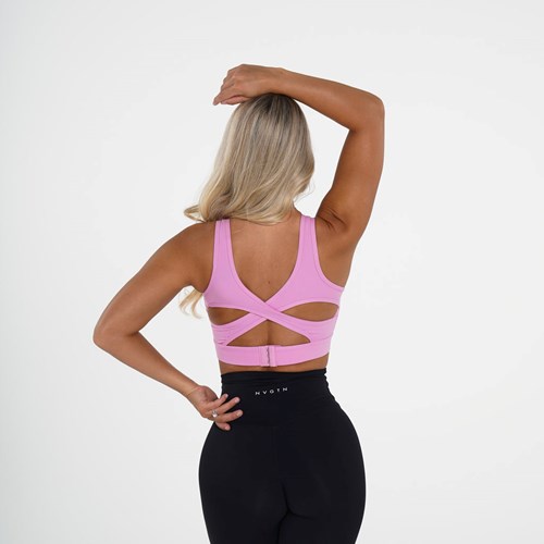 NVGTN Allure Bra Różowe | 82745-MRJV