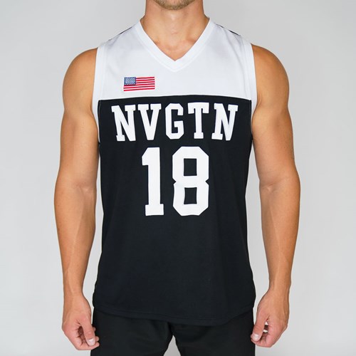 NVGTN Jersey Czarne | 28671-CZHD