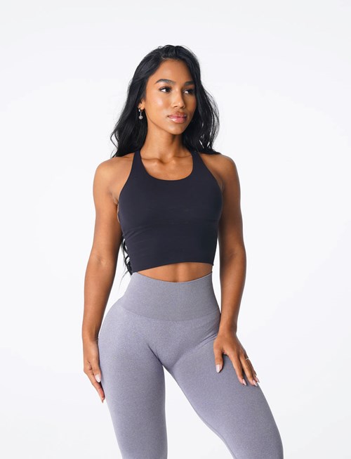 NVGTN Matrix Bra Top Czarne | 94518-NVRX