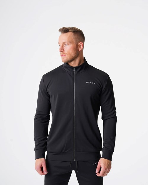 NVGTN Track Jacket Czarne | 10365-DALK